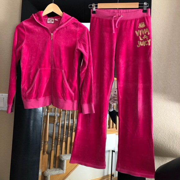 juicy couture matching tracksuit